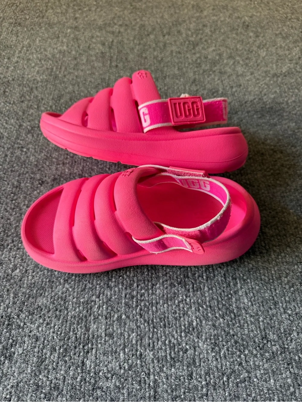 Birkenstock Kids Hot Pink Dual-Sandal Set size 1.5 or 2.